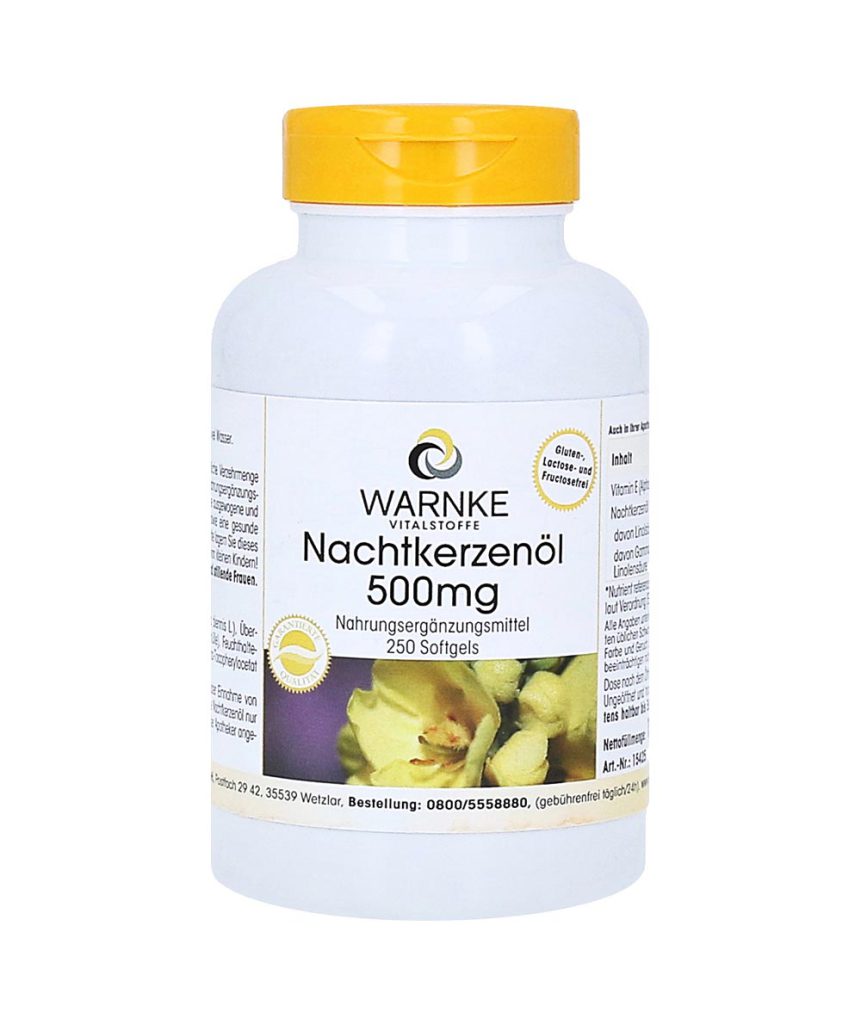 Tinh dầu hoa anh thảo Warnke Nachtkerzenol 500mg 250 viên Hà Hàng Đức