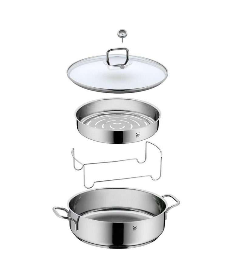Nồi đa năng hấp lẩu WMF Select it MultiPot Cromargan 28cm Hà Hàng Đức