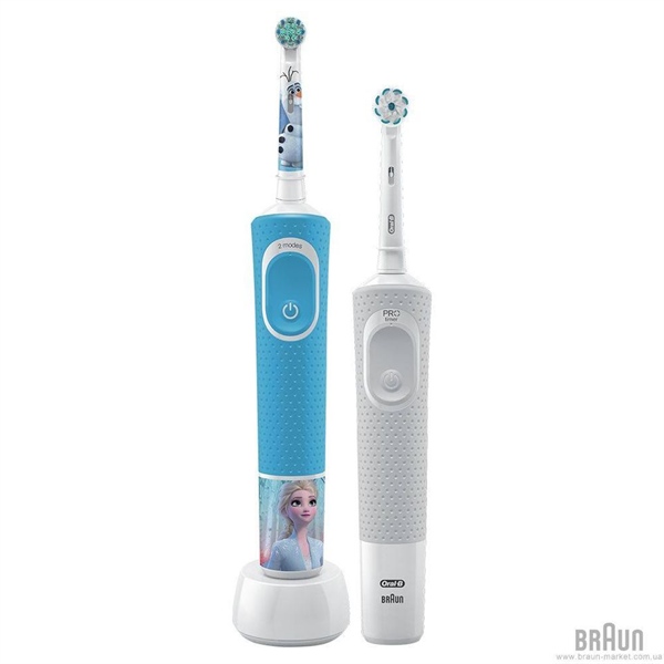 Set 2 Bàn Chải Điện Oral-B Family Edition 3+ [Cho Bé Gái Và Mẹ] – Set – Hà  Hàng Đức